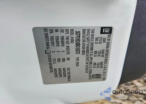 2011 GMC Sierra K1500 Sle z USA, uszkodzony, nr VIN 3GTP2VE30BG190373